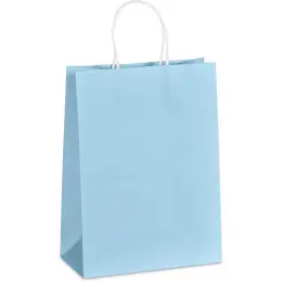 Altitude Vogue Midi Paper Gift Bag Light Turquoise